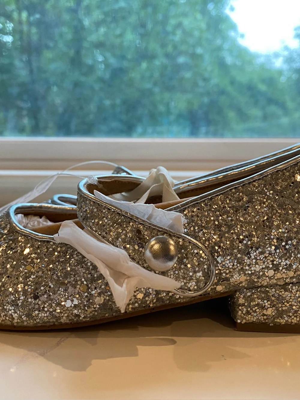 Crewcuts sparkling silver